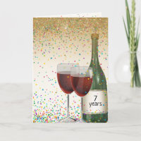 Froher Wein zum 7. Jahrestag