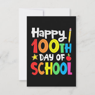 Frohes 100. Schullehrer Rainbow