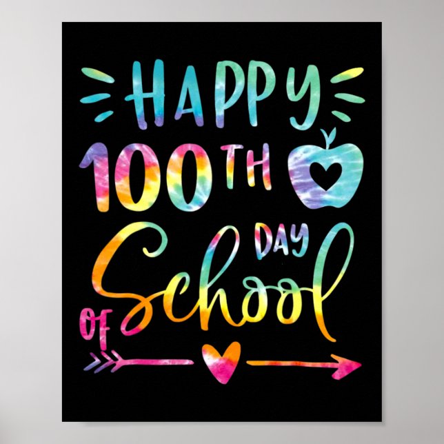 Frohes 100. Schullehrertag 100 Poster (Vorne)