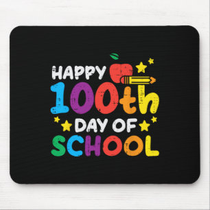 Frohes 100. Tag der Schule Apple Stift 100 Tage Te Mousepad