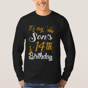 Frohes 14. Geburtstags meines Sohnes 2011 14 Jahre T-Shirt