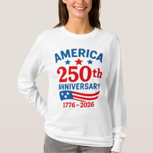 Frohes 250-jähriges Jubiläum Amerika 4. Juli  T-Shirt