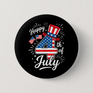 Frohes 4. Juli Button