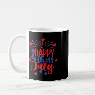Frohes 4. Juli für Männer Frauen Kinder Kaffeetasse