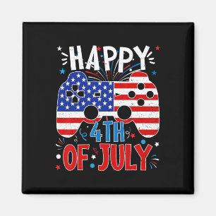 Frohes 4. Juli Gaming Patriotische Amerikanische F Magnet