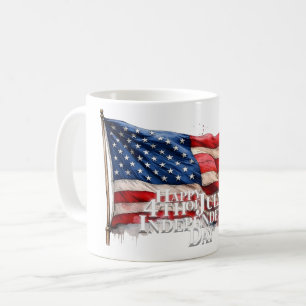 Frohes 4. Juli - Unabhängigkeitstag Kaffeetasse