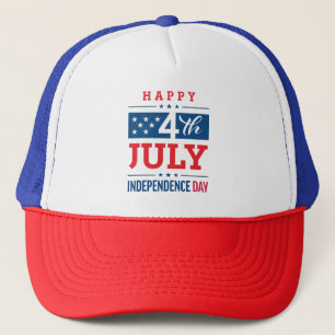 Frohes 4. Juli Unabhängigkeitstag  Truckerkappe