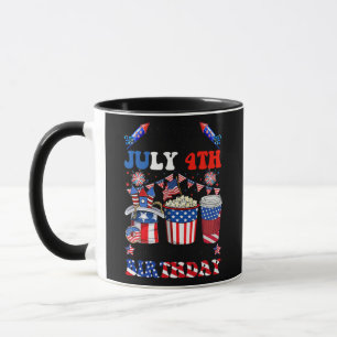 Frohes 4. Juli und ja, es ist mein Geburtstag Tasse