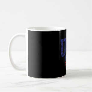 Frohes 4. Juli USA-Flagge Amerikanisch Stolz Rot W Kaffeetasse