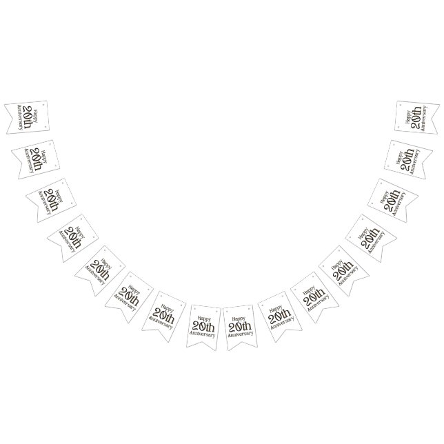 Frohes Banner zum 20. Jubiläum (Alle)