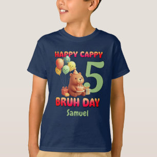 FROHES CAPPY BRUH TAG Individuelle Mütze Capybara T-Shirt