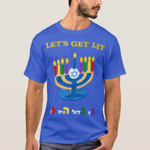 Frohes Chanukka, die Saison, um angezündet zu werd T-Shirt