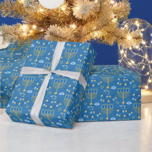 Frohes Chanukka Geschenkpapier
