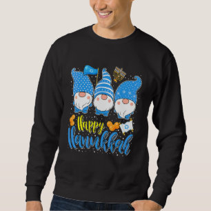 Frohes Chanukka Niedliches Hanukkah Chanukah Drei  Sweatshirt