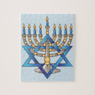 Frohes Chanukka Puzzle