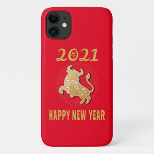 Frohes chinesisches Neujahr 2021 Case-Mate iPhone Hülle