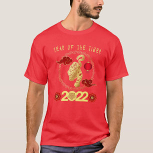 Frohes chinesisches Neujahr 2022 - Jahr des Tiger  T-Shirt