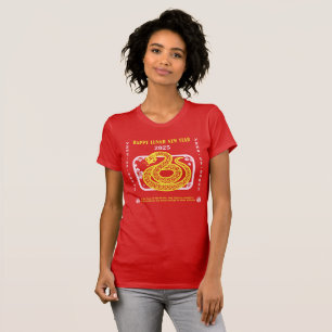 Frohes chinesisches Neujahr 2025 T - Shirt