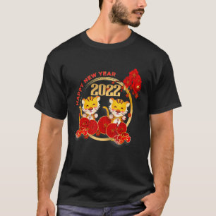 Frohes chinesisches Neujahr Funny Year of the Tige T-Shirt