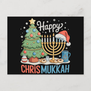 Frohes Chrismukkah Chanukka Weihnachten Chanukka