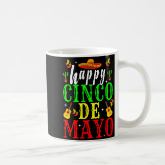 Frohes Cinco de Mayo-Fest mexikanische Party 5. Ma Kaffeetasse
