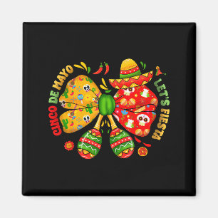 Frohes Cinco De Mayo Fest Mexikanische Party Männe Magnet