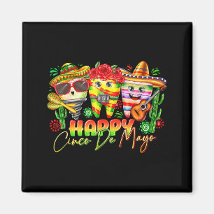 Frohes Cinco De Mayo Fest Mexikanische Party Männe Magnet