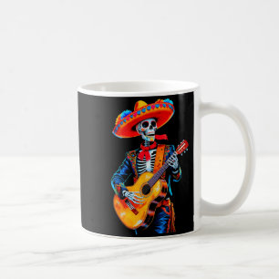 Frohes Cinco de Mayo mexikanischer Sombrero Totenk Kaffeetasse