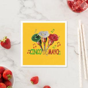 Frohes Cinco de Mayo Serviette