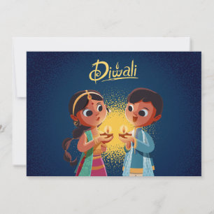 Frohes Diwali-Urlaubskarten Feiertagskarte