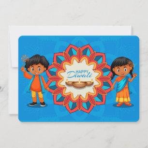 Frohes Diwali-Urlaubskarten Feiertagskarte