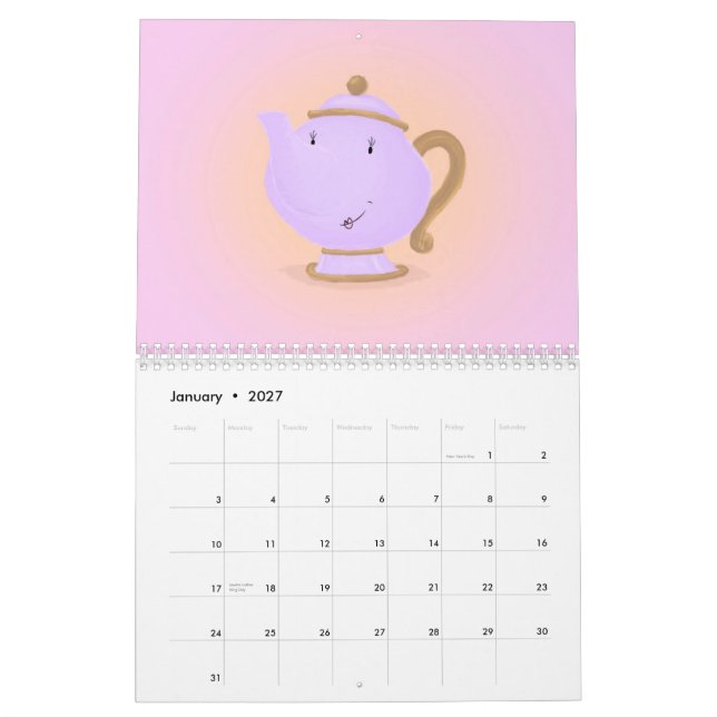 Frohes Ernährungsjahr 2014 Kalender (Jan 2027)