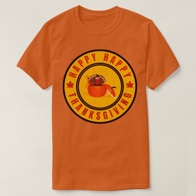 Frohes Erntedankfest 1 T-Shirt (Design vorne)