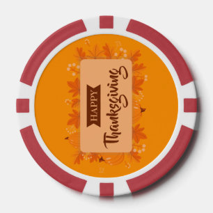 Frohes Erntedankfest 2 Pokerchips
