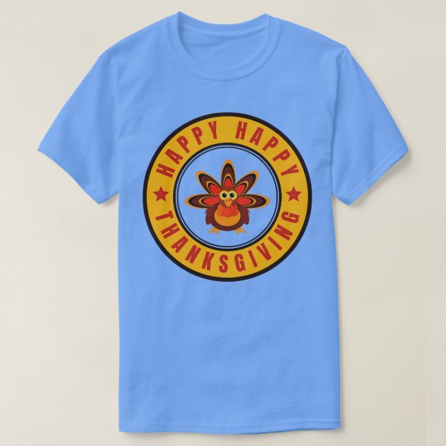 Frohes Erntedankfest 6 T-Shirt (Design vorne)