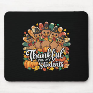 Frohes Erntedankfest Feiertagsessen Truthahn Tag S Mousepad