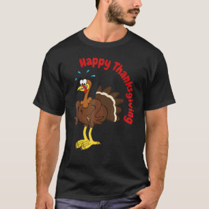 Frohes Erntedankfest Huhn Truthahn Tag T-Shirt
