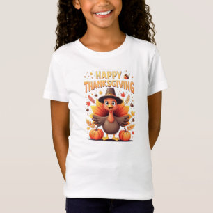 Frohes Erntedankfest Lustiger Truthahn Familieness T-Shirt