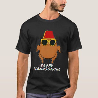Frohes Erntedankfest Pute T-Shirt