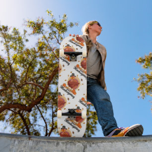 Frohes Erntedankfest Skateboard