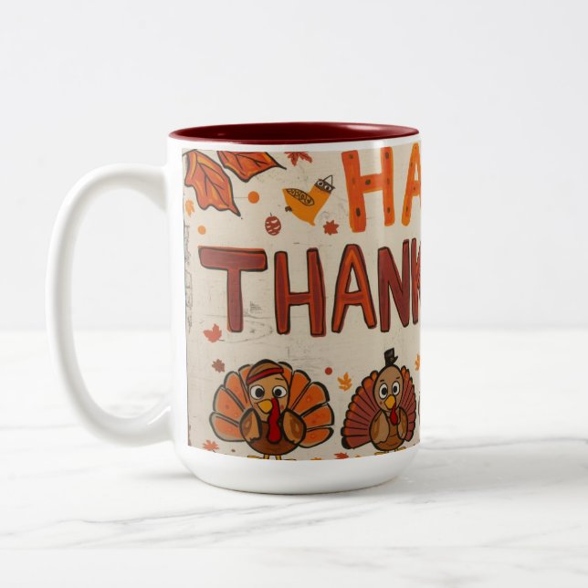 Frohes Erntedankfest Tasse (Links)