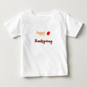 Frohes Erntedankfest-Text Baby T-shirt
