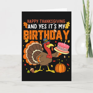 Frohes Erntedankfest Und Ja Es Ist Mein Geburtstag Karte
