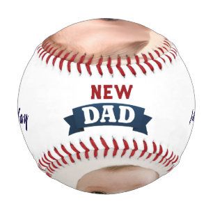 Frohes erstes Vatertag-Foto-Collage Baseball
