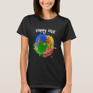 Frohes Farbenfest Frohe Holi 2023 für Hindu T-Shirt