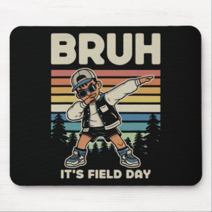 Frohes Feldes Tag Dabbing Junge Bruh Es ist Feldes Mousepad