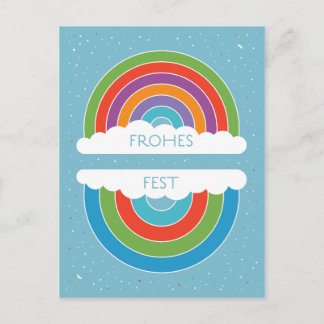 Frohes Fest Postkarte