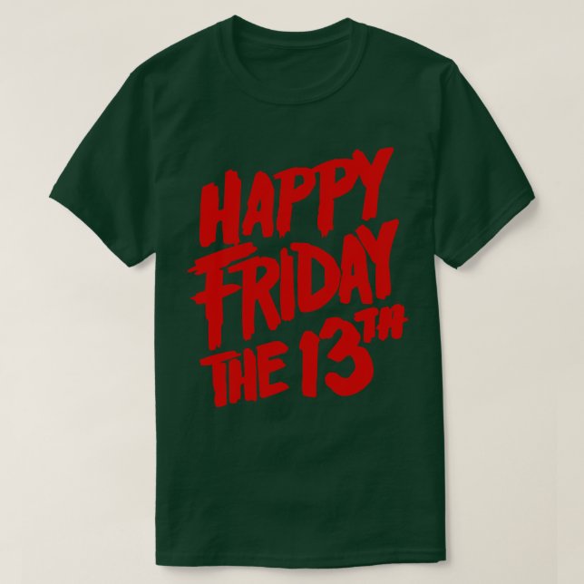 Frohes Freitag, den 13. T-Shirt (Design vorne)