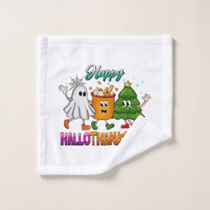 Frohes Hallodankfest Waschlappen
