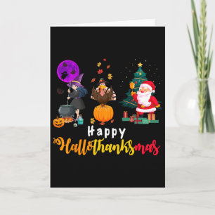 Frohes Hallothanksmas Halloween Erntedankfest Froh Karte